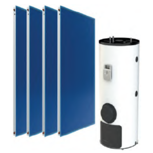 Système solaire combiné 416L - 4 CAPTEURS S21 + Accessoires d'installation - Termicol