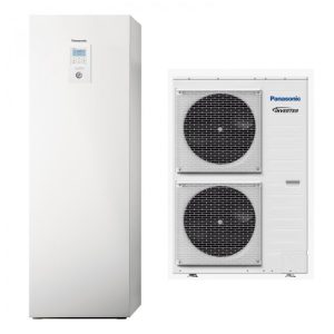 Pompe à chaleur air/eau + Chauffe-eau - Aquarea T-CAP Bi-bloc H 9/12/16 Kw + ECS Monophasé/Triphasé - Panasonic